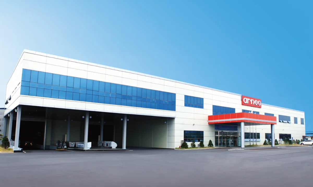 Arneg Korea's factory in Gwangju, South Korea.
