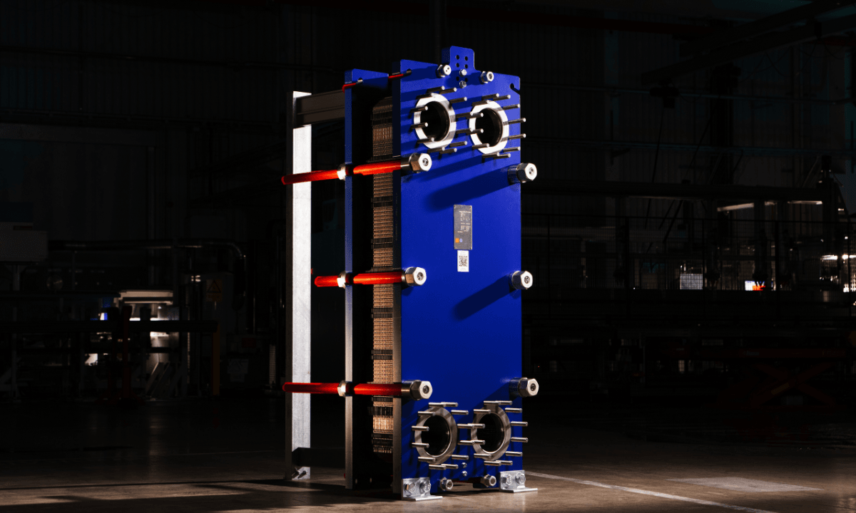 Alfa Laval's T21 gasketed plate heat exchanger. Photo credit: Alfa Laval