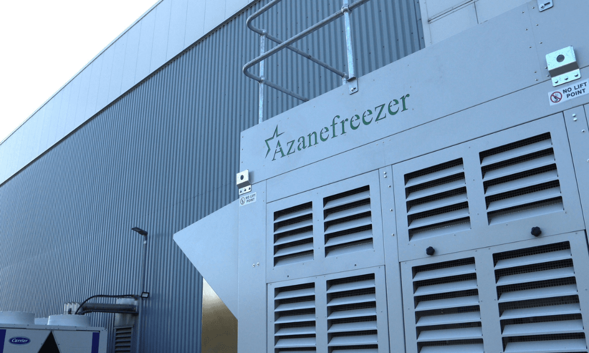 The Azanefreezer 2.0 using low-charge ammonia