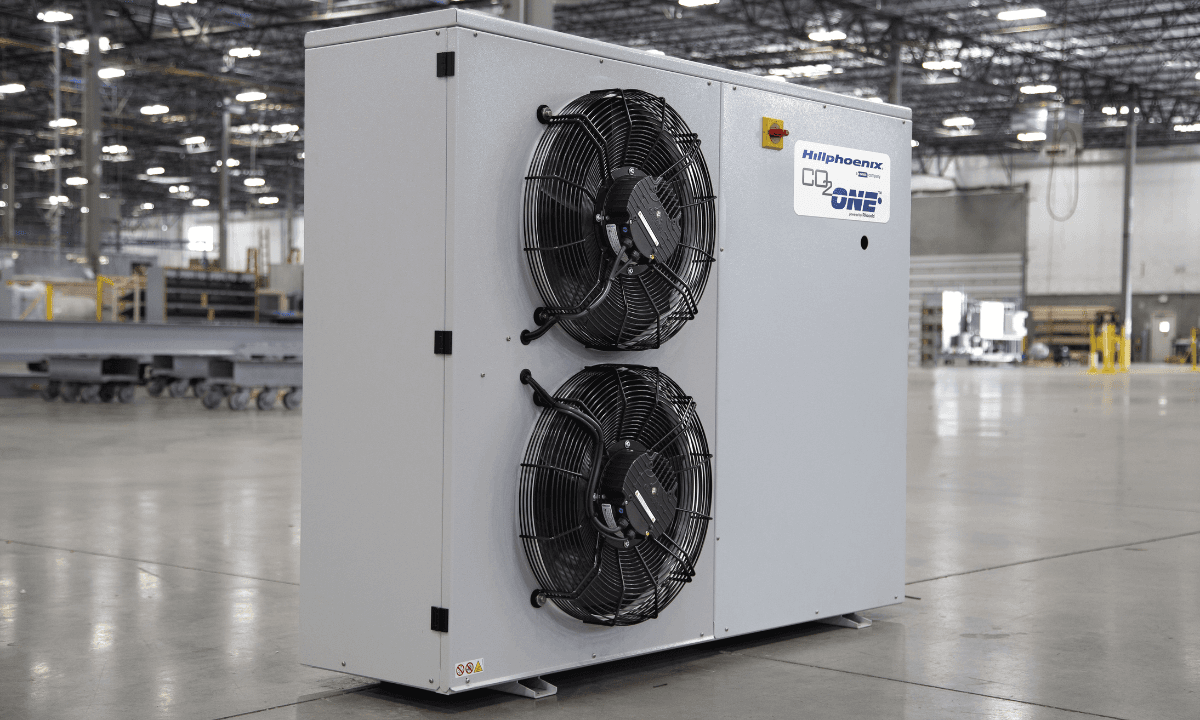 The CO2One Single Condensing Unit from Hillphoenix