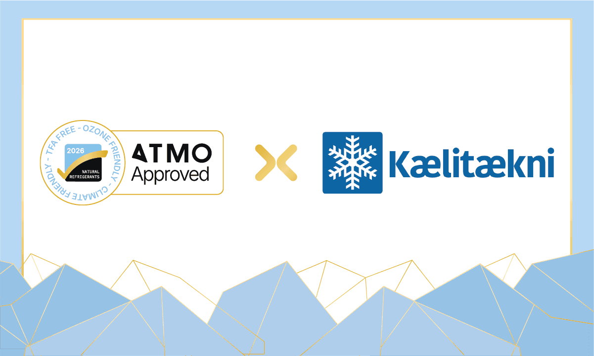 Kælitækni has been approved for the ATMO Approved natural refrigerants label