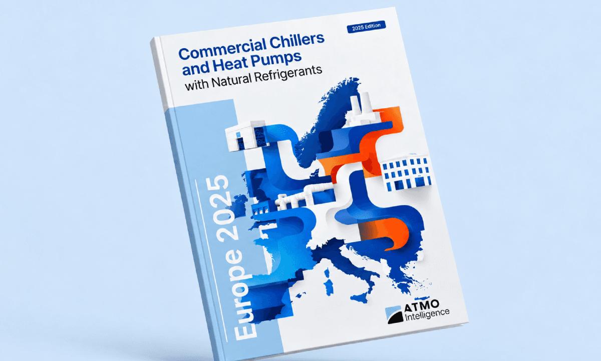 ATMOsphere has released a new report on commercial chillers and heat pumps with natural refrigerants in Europe