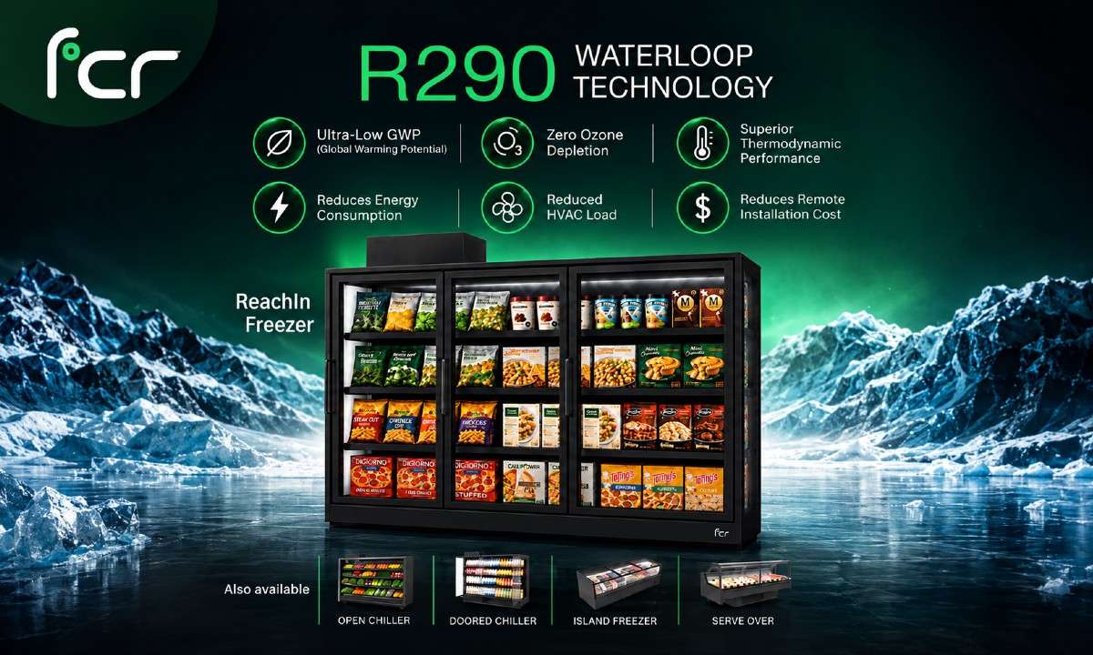 An image of FCR's new R290 waterloop range.