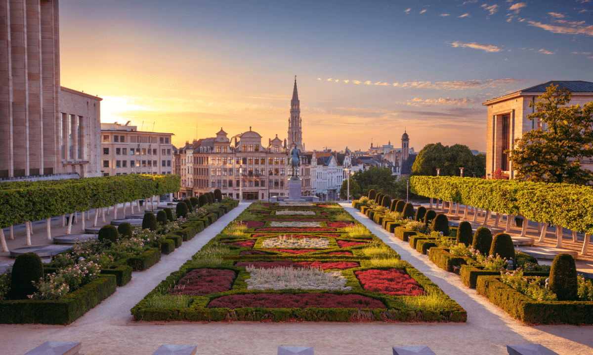 A stock photo of Brussels