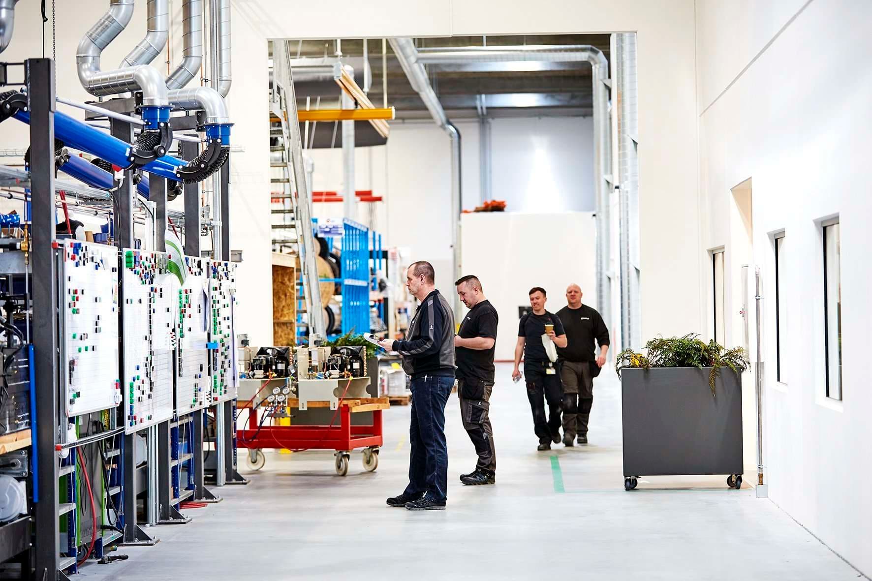 Advansor training at Production