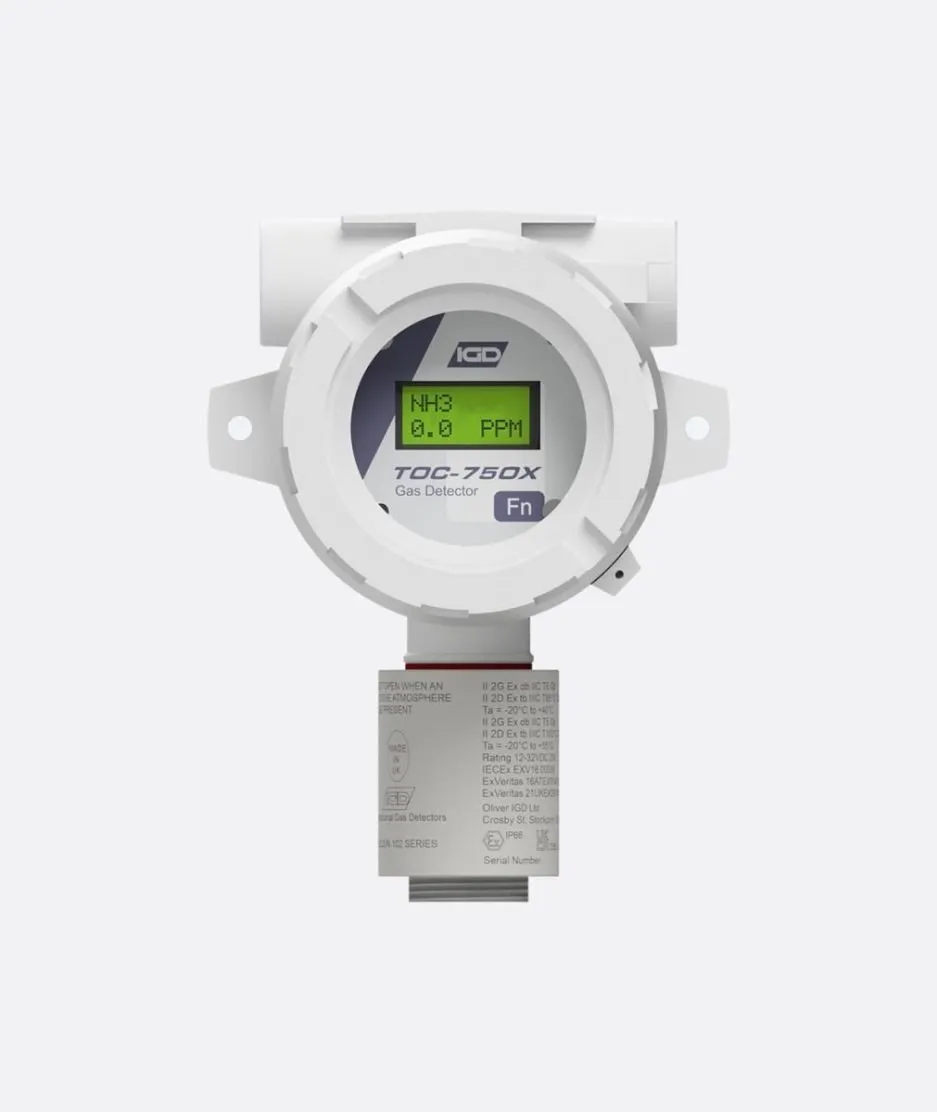 IGD TOC-750X ATEX Addressable NH3 Gas Detector
