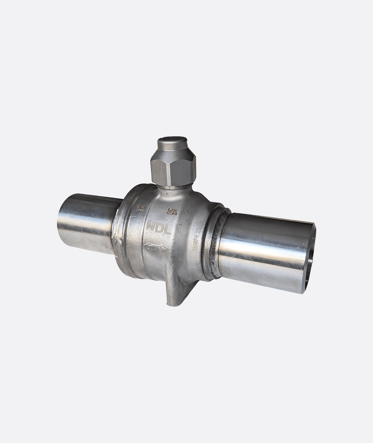 DN65 Stainless Steel Ball Valve – Ansicht 2