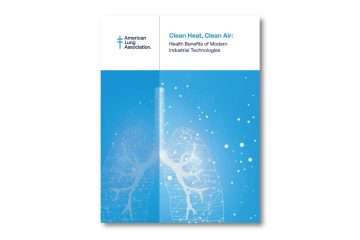 The American Lung Association's Industrial Heat Pump study front cover