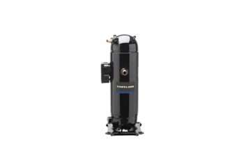 Copeland's ZTI CO₂ Transcritical Scroll Compressor; Copeland won AHR Expo Innovation award in refrigeration category.