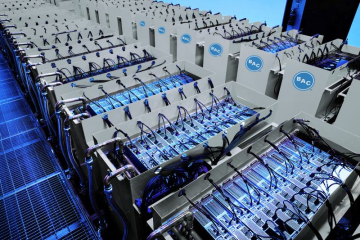 BAC's immersion cooling tanks with CorTex technology. Photo credit: BAC