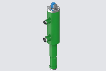An image of Danfoss' new Large CO2 Ejector for industrial refrigeration systems and heat pumps.