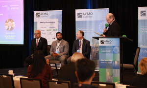 The independent grocers panel at ATMO America 2026