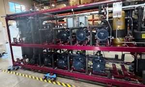An image of the Roxsta G6 CO2 refrigeration system manufacturered by Vitalis for the Pennsylvania facility.