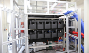 KIMM's 10kW ammonia adsorption heat pump prototype developed by Samjung Tech.